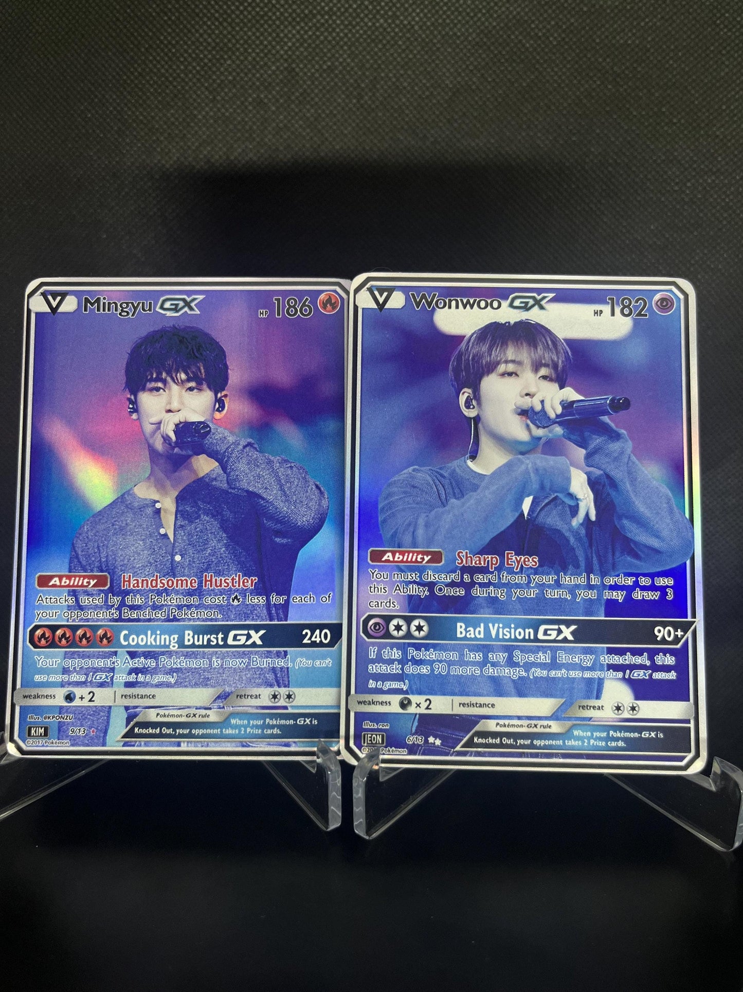 SEVENTEEN Holographic GX KPOP Photocards | 13 CARDS