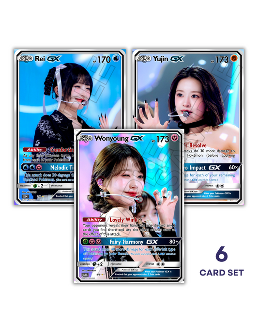 IVE Holographic GX KPOP Photocards | 6 CARDS