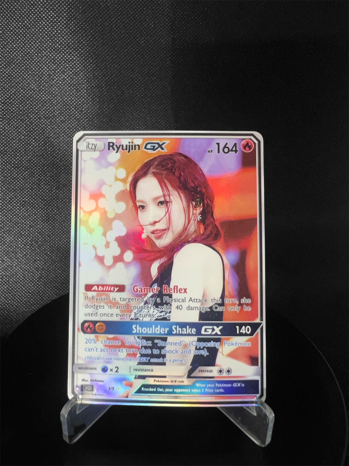 ITZY Holographic GX KPOP Photocards | 5 CARDS