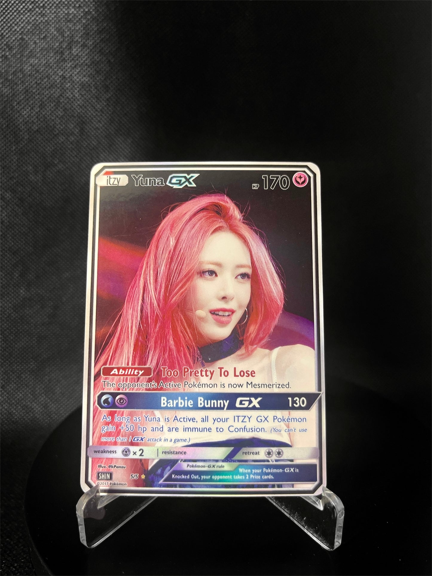 ITZY Holographic GX KPOP Photocards | 5 CARDS