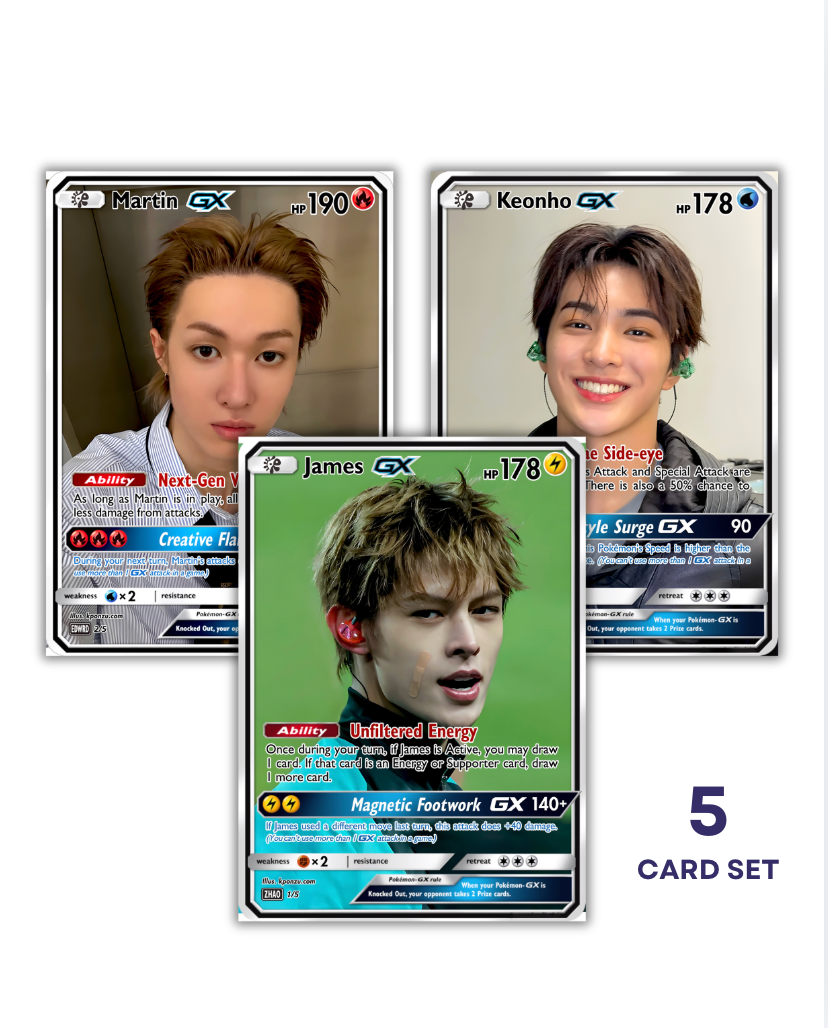 CORTIS Holographic KPOP GX Photocards | All 5 members Fanmade