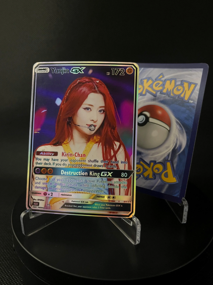 LESSERAFIM Smart Era Holographic GX KPOP Photocards | 5 CARDS