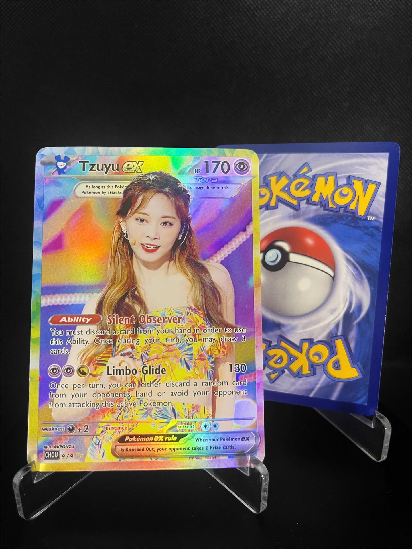 TWICE Alcohol Free Holographic TERA KPOP Photocards | 9 CARDS