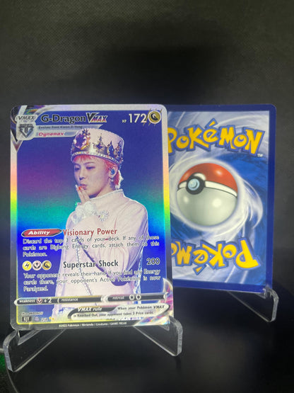 BIGBANG MAMA 2024 Holographic VMAX KPOP Photocards + T.O.P | 4 CARDS