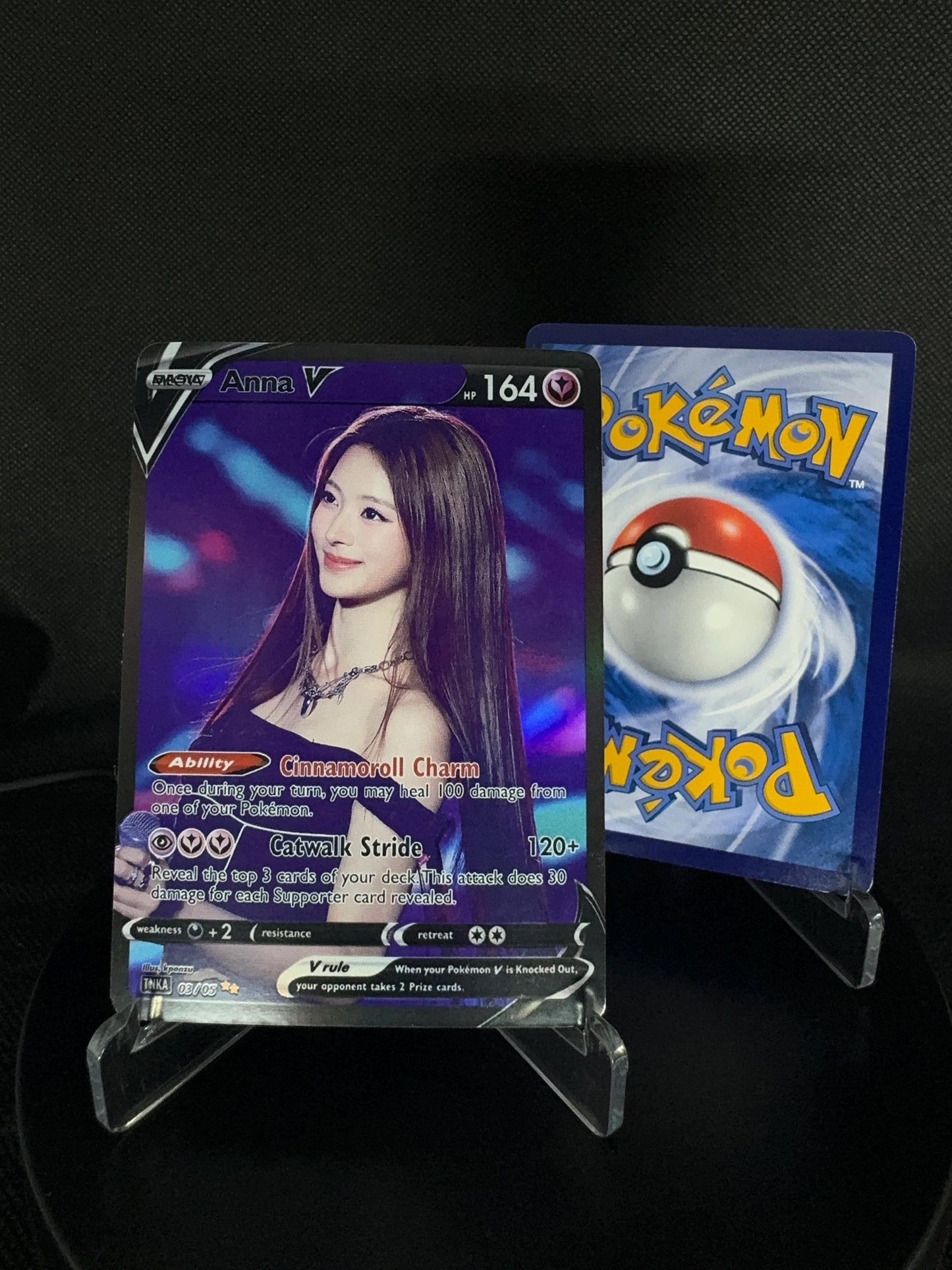 MEOVV Hands Up Era Holographic GX KPOP Photocards | 5 CARDS