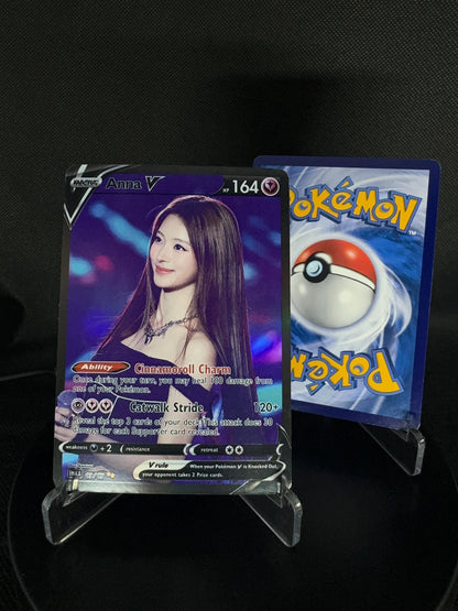 MEOVV Hands Up Era Holographic GX KPOP Photocards | 5 CARDS