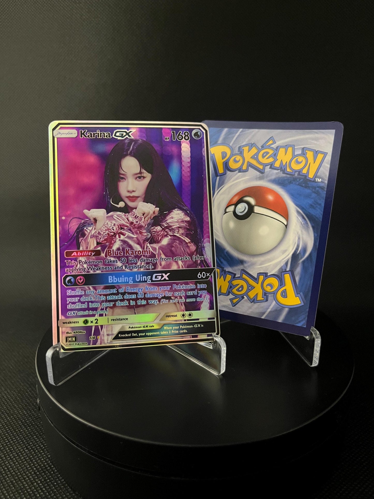 AESPA Supernova Era Holographic GX KPOP Photocards | 4 CARDS