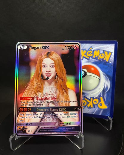 kpop pokemon cards KATSEYE Holographic GX KPOP Photocards