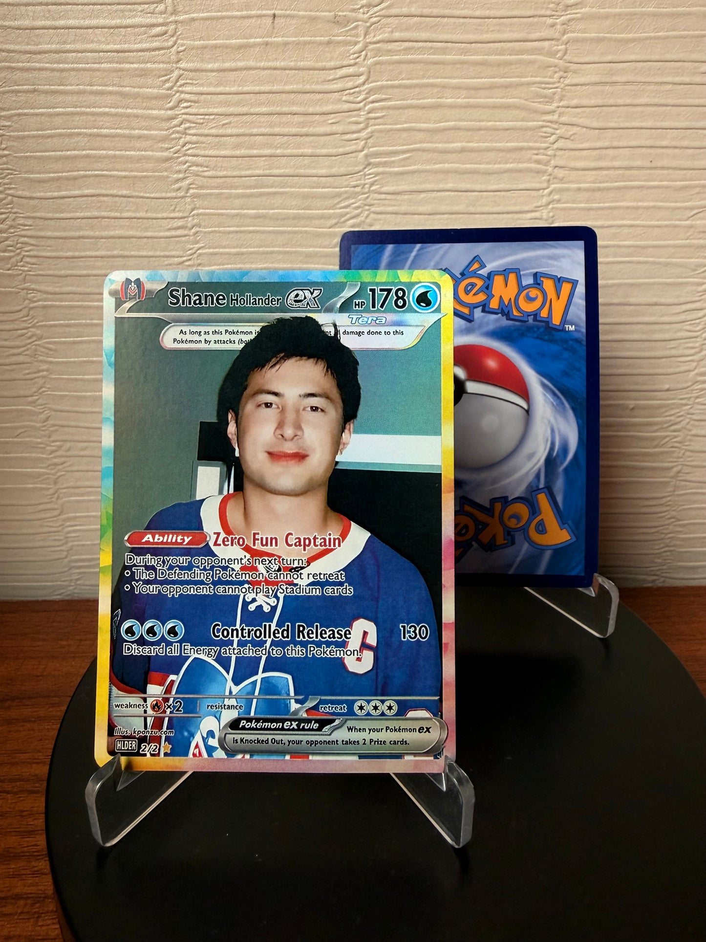 Heated Rivalry Holographic Photocards | 3 Shane Hollander and Ilya Rosanov, Hollanov Pokemon Inspired Fanmade Photocards