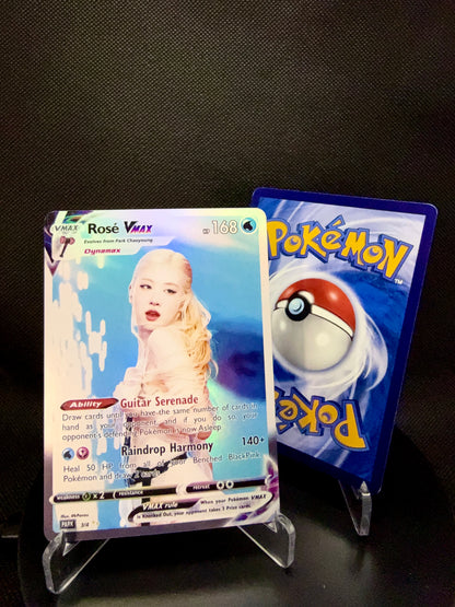 BLACKPINK Holographic VMAX KPOP Photocards | 4 CARDS