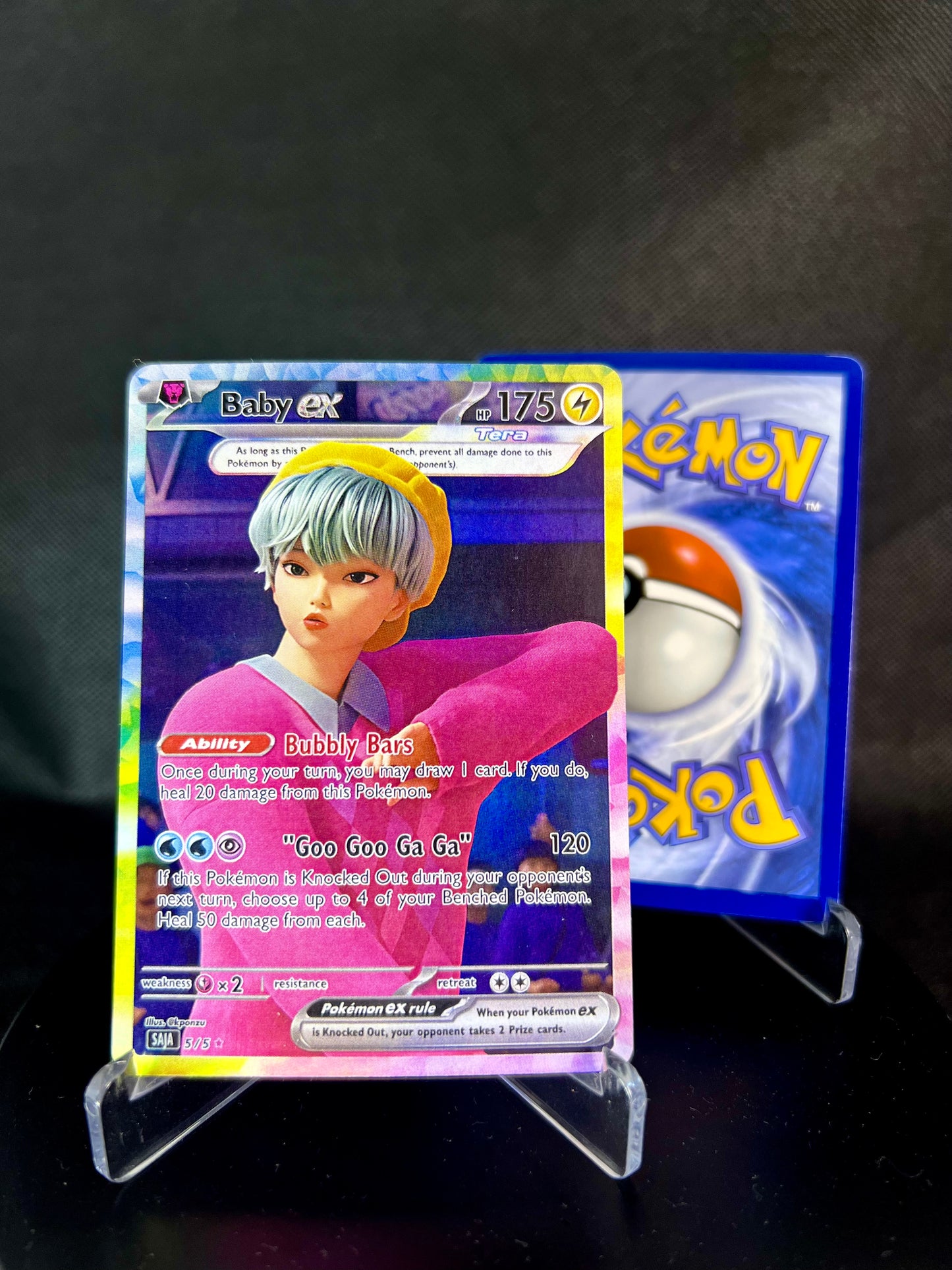 Saja Boys Holographic KPOP Photocards | All 5 Members KPOP Demon Hunter Pokemon Fanmade Photocards