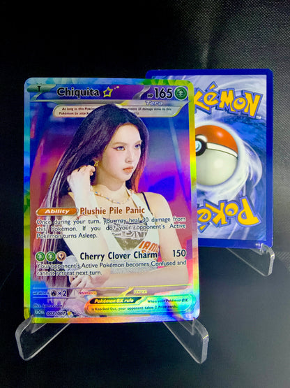 BABYMONSTER Holographic KPOP Photocards | All 7 members Pokemon inspired Photocard Set