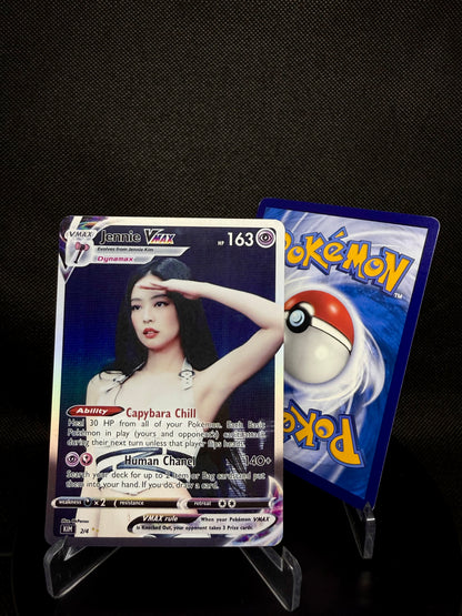 BLACKPINK Holographic VMAX KPOP Photocards | 4 CARDS