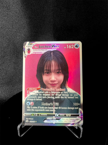 Squid Games Fan-made Holographic VMAX Photocard Set | 4 Cards