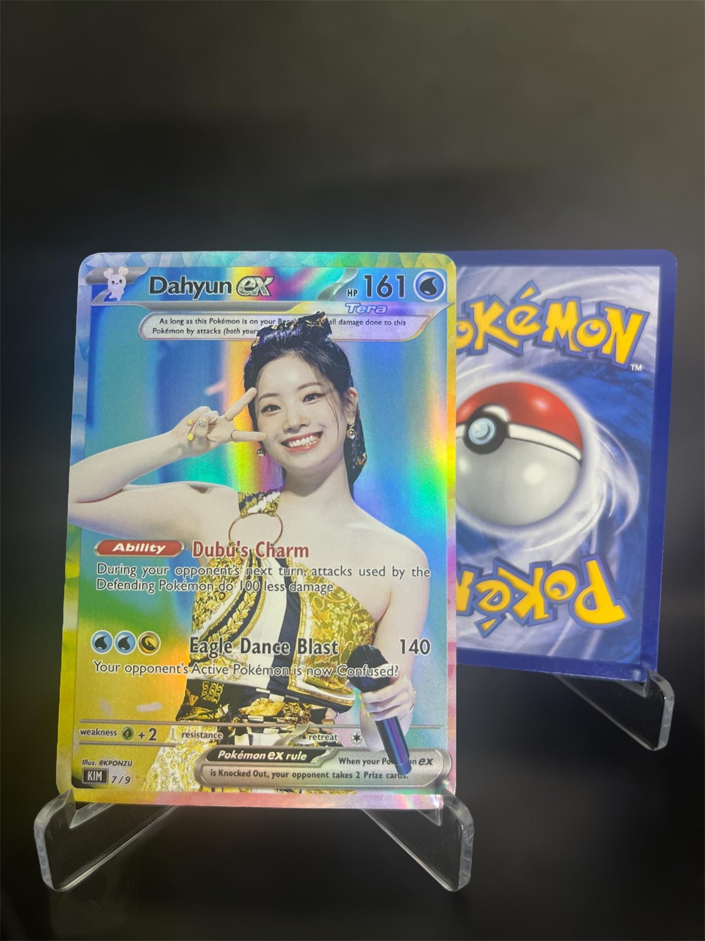 TWICE Alcohol Free Holographic TERA KPOP Photocards | 9 CARDS