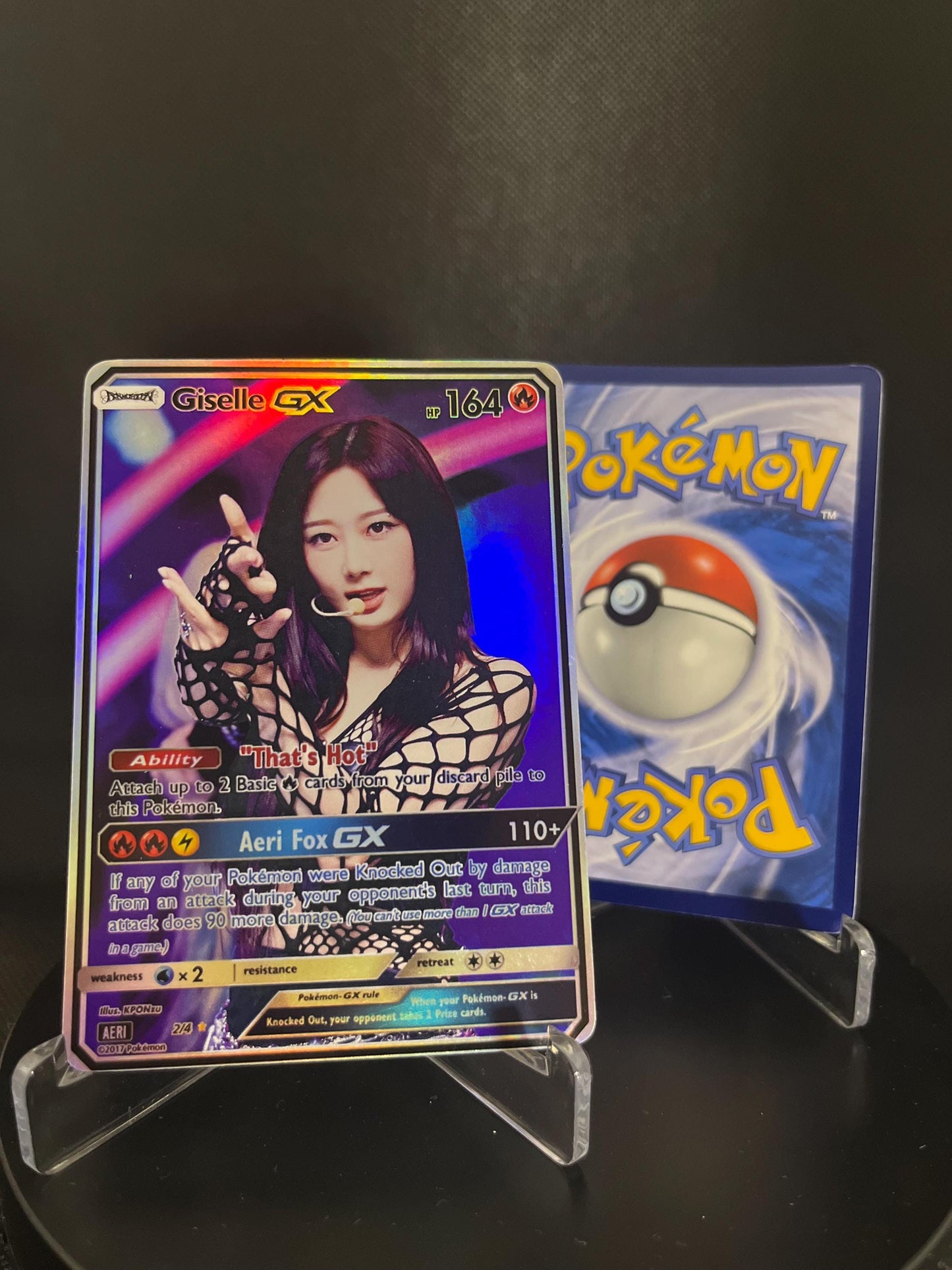 AESPA Armageddon Era Holographic GX KPOP Photocards | 4 CARDS