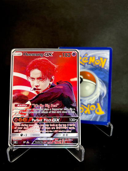 ENHYPEN Bad Desire Era Holographic KPOP GX Photocards | All 7 Members Pokemon Photocards