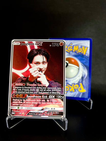 ENHYPEN Bad Desire Era Holographic KPOP GX Photocards | All 7 Members Pokemon Photocards