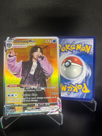 BIGBANG MAMA 2024 Holographic VMAX KPOP Photocards + T.O.P | 4 CARDS